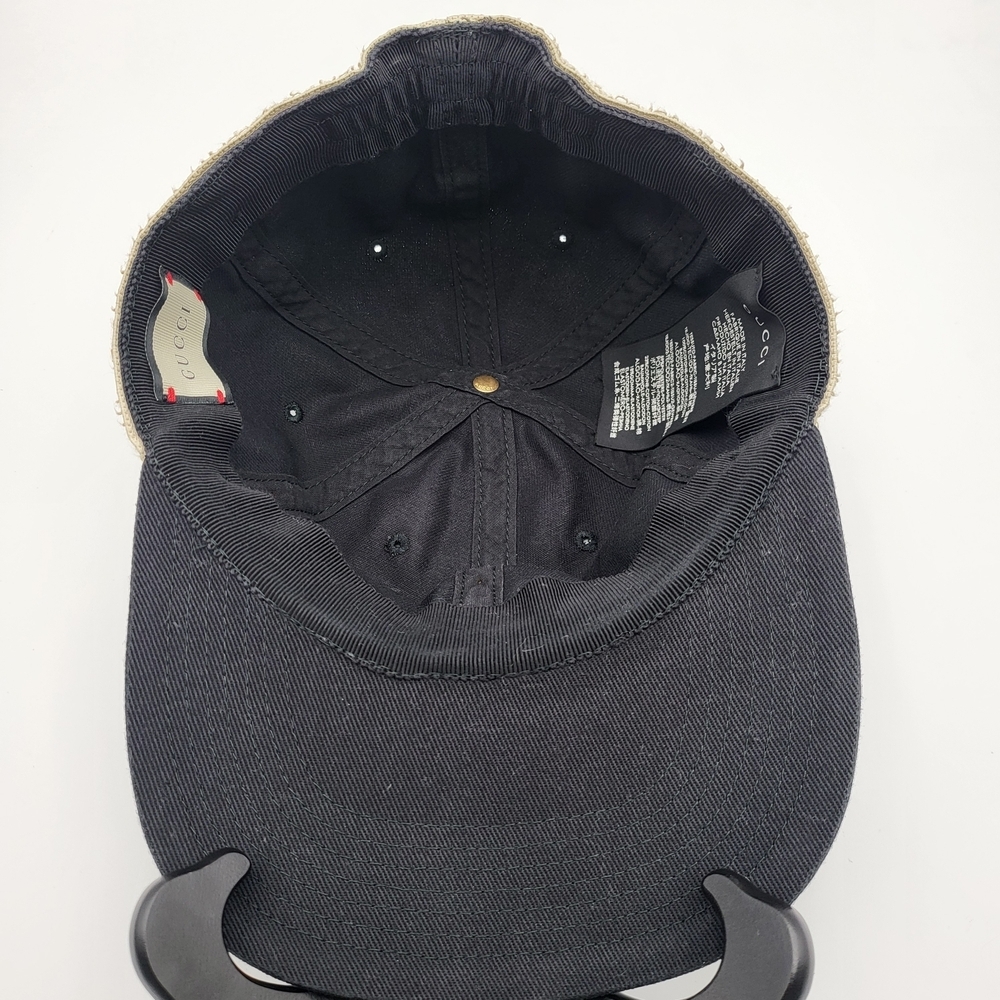 Gucci Gabardine GUCCI Headband Cap Black Size M(58) Authentic - Picture 5 of 12